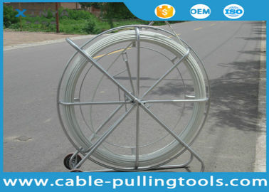 Cable amarillo que tira de la fibra de vidrio Duc Rod de Roces del conducto del conducto de la cobra de las herramientas 10m m