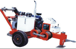 Tirador hidráulico del cable de SA-YQ30 30KN con el motor diesel para la línea de transmisión 220KV