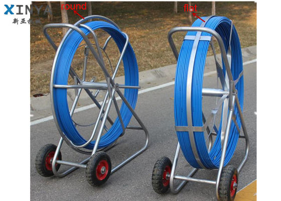 cable Roces caña de pescar de Rod del conducto de la fibra de vidrio de 11m m el 150M para la tracción del empuje del cable