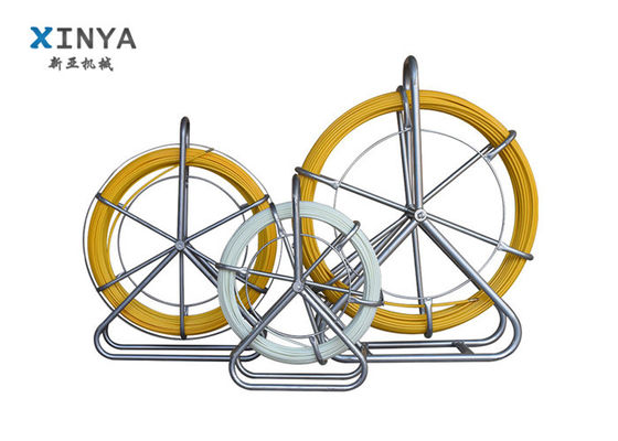 4 mm de diámetro 150 m de longitud Rodera de conductos de fibra de vidrio para tirar de cables subterráneos con plástico reforzado con fibra de vidrio