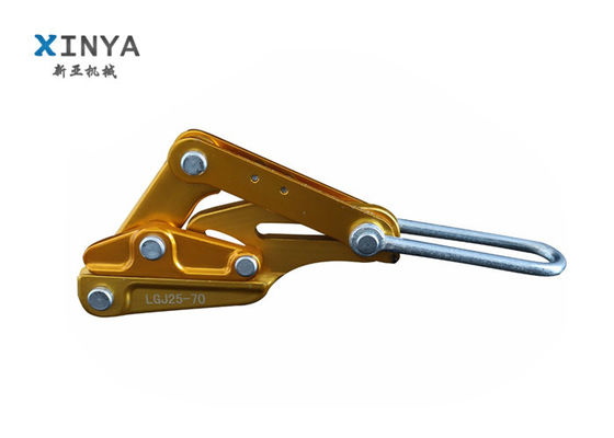 Pinza de cable de aleación de aluminio con carga nominal de 40KN, apertura máxima de 32 mm y abrazadera de tracción resistente a la corrosión